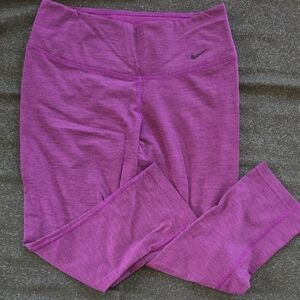 Nike Purple Heather 3/4 Leggings